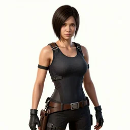 realism drawing of ada wong from resident evil, high detailed, 4 k, professional lighting