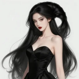 the portrait of the lawful evil sorceress archetype personified as an absurdly beautiful, graceful, elegant, sophisticated, young woman, an ultrafine hyperdetailed illustration by kim jung gi, irakli nadar, detailed faces, intricate linework, bright colors, octopath traveler, final fantasy, unreal engine 5 highly rendered, global illumination, radiant light, detailed