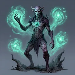 a man suffering from lycanthropy has the rare gift of telekinesis., concept art