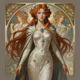 triss merigold, d & d, fantasy, intricate, elegant, highly detailed, digital painting, artstation, concept art, matte, sharp focus, illustration, hearthstone, art by artgerm and greg rutkowski and alphonse mucha