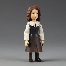hand - carved marionette of ayn rand