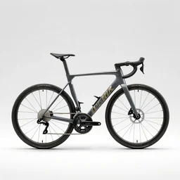 elegant road bicycle, stylized 3d render, isolated on a pure white background, centered, entire object in frame, sharp focus, soft studio lighting