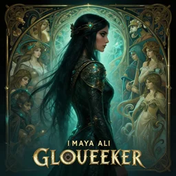 masterpiece side profile concept art, maya ali sorcerer, gloomhaven, highly detailed, luminescent, cinematic, realistic shaded lighting poster by ilya kuvshinov, magali villeneuve, artgerm, jeremy lipkin, michael garmash, rob rey, lawren harris, a. j. casson, artgerm, alphonse mucha