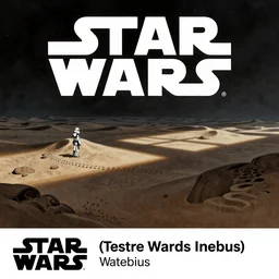 Star Wars in the style of Moebius