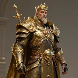 TotalBiscuit as the god king emperor, realistic character concept, high fantasy, light atmosphere, golden ratio, cinematic lighting, hyperdetailed, high resolution, insanely detailed and intricate, artstation, Marc Simonetti, Greg Rutkowski, octane render, 8k