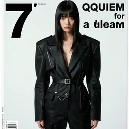 requiem for a dream inspired fashion. centerfold fashion magazine. 7 0's. hole body picture