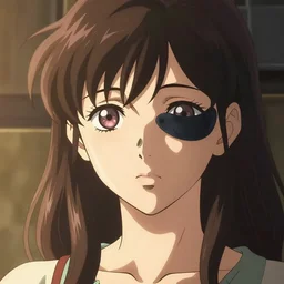 girl eye patch ilustration by Takehiko Inoue