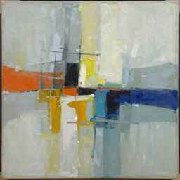 contemporary abstract oil painting, modern fine art