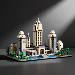 Professional Photography, Nikon, Lego City, Building made of plastic