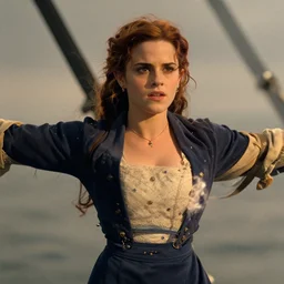 Movie still of Emma Watson in Titanic
