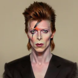 detailed soft painting of david bowie, elegant highly detailed artstation concept art matte folk horror art by john sell cotman