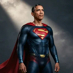 obama as superman