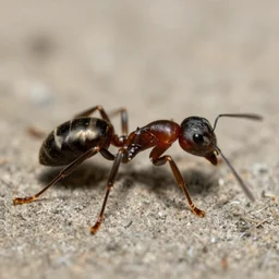 macro photo of a beautiful ant, realistic, 8k, well detailed photo