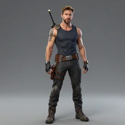 Ryan Gosling as a legend in Apex Legends, character concept