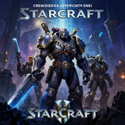 a movie poster for starcraft ii