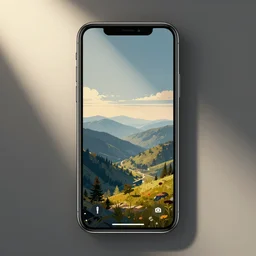 illustration of a mobile phone