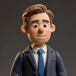 portrait of mark rutte claymation, photorealistic, 8 5 mm 1. 8, soft lightning, high detail, 8 k, action figure