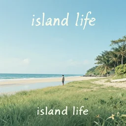 album cover for island life