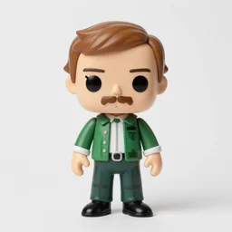 billy crystal cosplay walter white, stop motion vinyl action figure, plastic, toy, butcher billy style