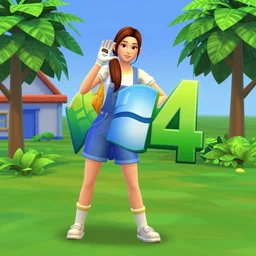 windows xp bliss wallpaper in the sims 4
