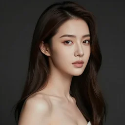 earth goddess, long hair