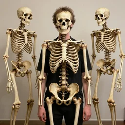 the man with the most bones in the world
