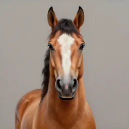 portrait of bojack horseman, detailed painting, distance, middle centered, hd, hq, high resolution, high detail, 4 k, 8 k