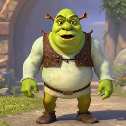 shocked mike wazowski fusion shrek