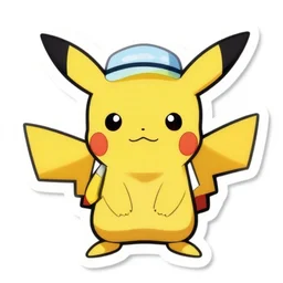 cute miss mascot limaspeed limaspeed accelgor pokemon sticker art, cronobreaker, beeple game icon