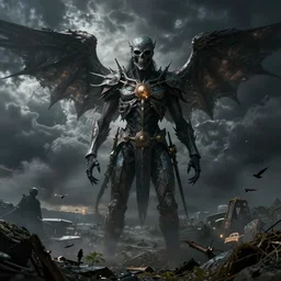 Now I have become Death, the destroyer of worlds, artwork by artgerm, art by Stephan Martiniere