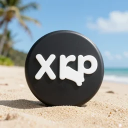 xrp on a beautiful beachfront