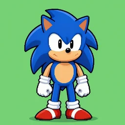 screenshot of donald trump in sonic the hedgehog pixel art