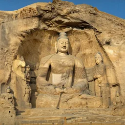 mogao grottoes, soilder, painting by j. c. leyendecker, yoji shinkawa, katayama bokuyo