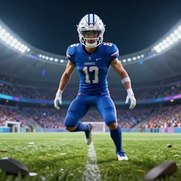 football 2 0 9 9, futuristic,