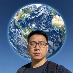 The last selfie on Earth, photo real