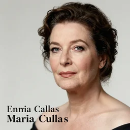 award winning editorial portrait of a maria callas by edward sherriff curtis and lee jeffries, 8 5 mm nd 5, perfect lighting, in style of apple advertisement
