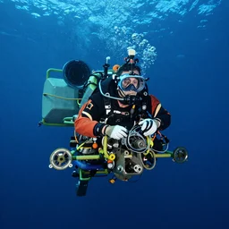 a photo of Expedition at the bottom of the sea, machinery
