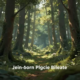 landscape, storybook illustration, bokeh, cinematic, rtx, woodland, cinematic