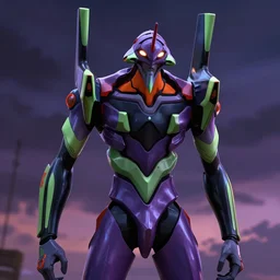 neon genesis evangelion - pixar cgi