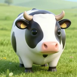 a sphere - shaped cow