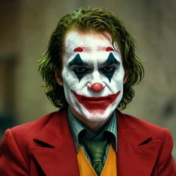 Ben Bernanke as the Joker, digital art, cgsociety, artstation, trending, 4k