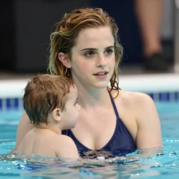 emma watson Swim with elon musk