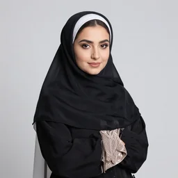 beautiful Jewish woman, studio portrait