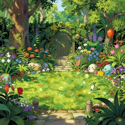 zen garden by james gurney,