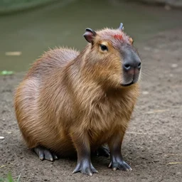 photo of capybara demon