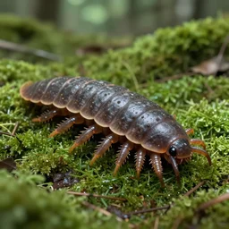 4 k film still of a tardigrade in a lush green japanese forest, very detailed, photorealistic, realism, unreal engine, a tardigrade by greg rutkowski