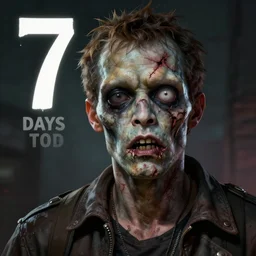 portrait of young pete burns as a zombie with cuts on his face, 7 days to die zombie, fine art, award winning, intricate, elegant, sharp focus, cinematic lighting, highly detailed, digital painting, 8 k concept art, art by guweiz and z. w. gu, masterpiece, trending on artstation, 8 k
