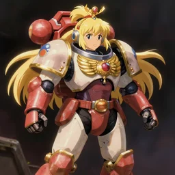imperium space marines, cute magical girls, studio ghibli illustration
