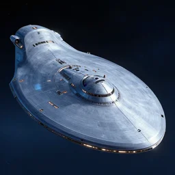 star trek u.s.s. enterprise, art, high definition, high detail, 8k, hdr,