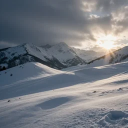 a lot of snow